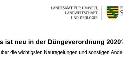 Änderung der Düngeverordnung  – Was müssen Sie jetzt wissen?