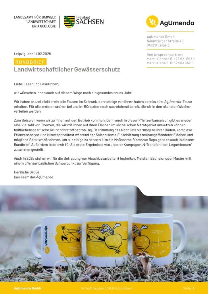 Vorschau für Rundbrief Februar 2025