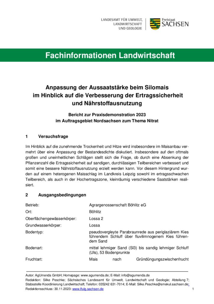 Vorschau für Demonstrationsbericht vom 30.11.2023