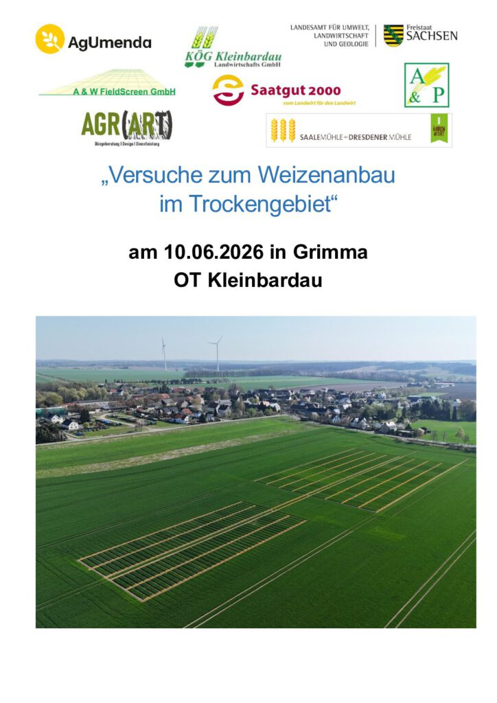 Vorschau für 10.06.2026 Feldtagsheft Kleinbardau